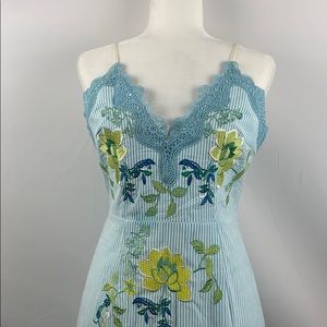 FOXIEDOX Floral Embroidered Dress